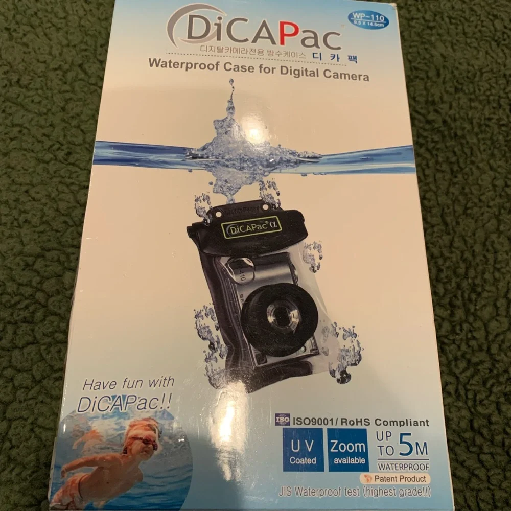 DiCAPac WP-100 Underwater Waterproof Case For Compact Digital Cameras